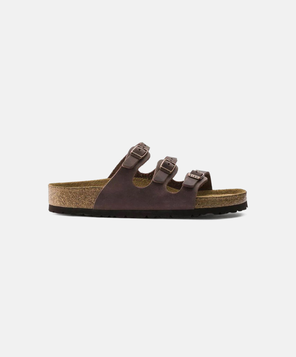 Birkenstock Florida Oiled Leather Habana Soft Footbed Sandals