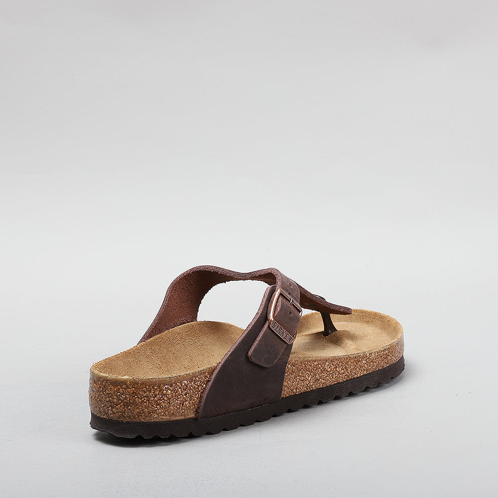 BIRKENSTOCK GIZEH 743831 OIL HABANA LEATHER