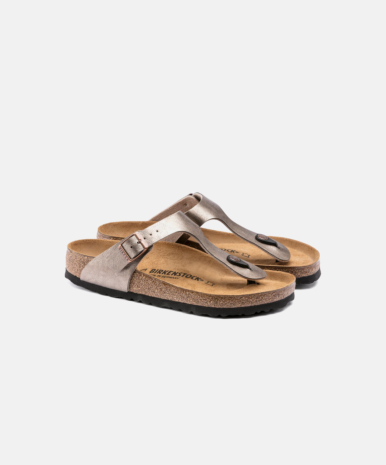 Birkenstock Gizeh Birko-Flor Graceful Taupe Sandals