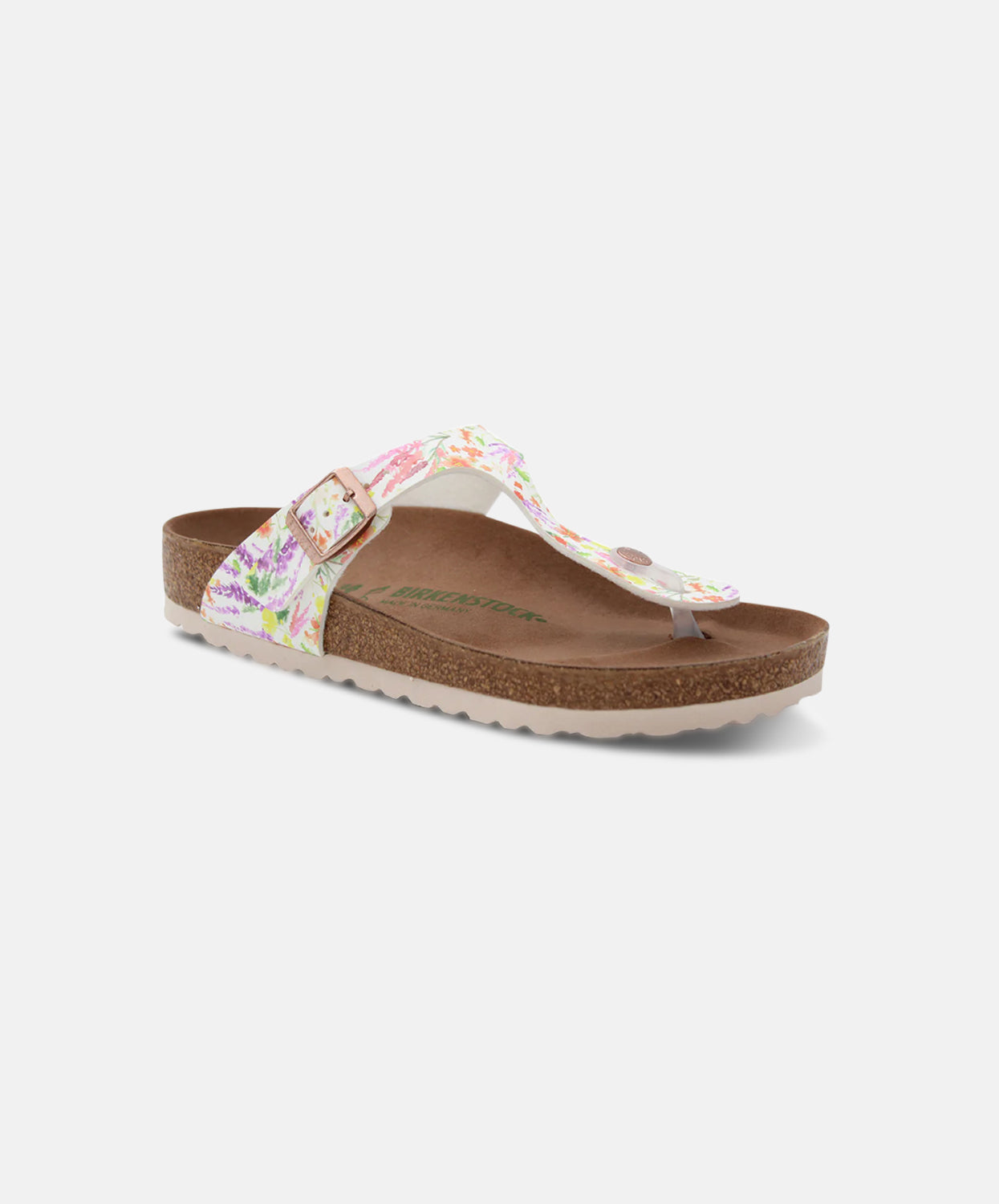 Birkenstock Gizeh Birko-Flor Rose Multicolour Vegan Sandals