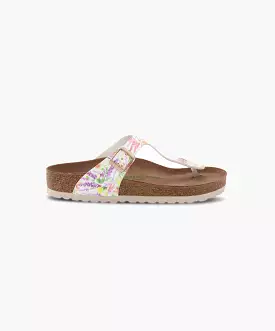 Birkenstock Gizeh Birko-Flor Rose Multicolour Vegan Sandals