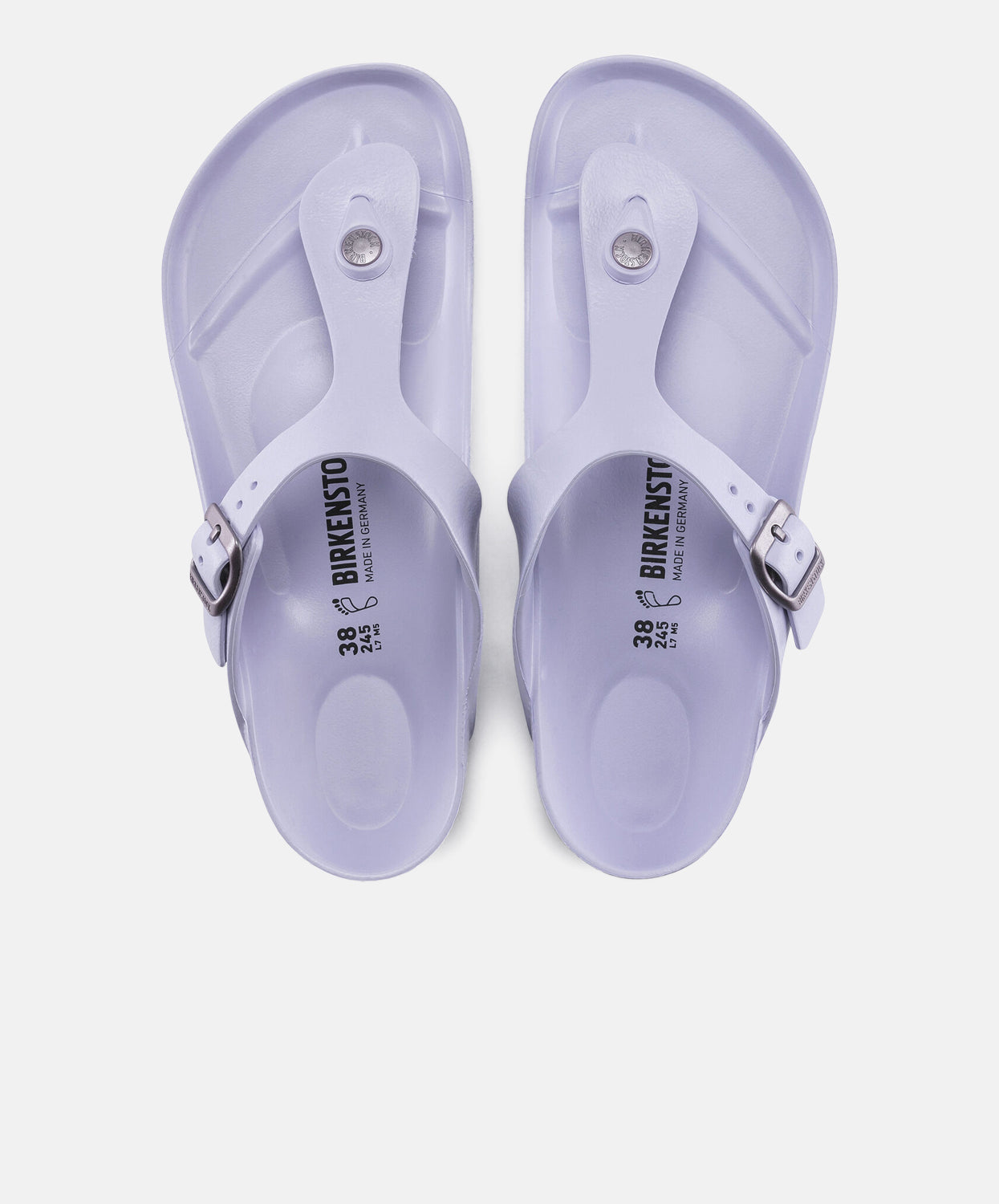 Birkenstock Gizeh EVA Beach Purple Fog Sandals