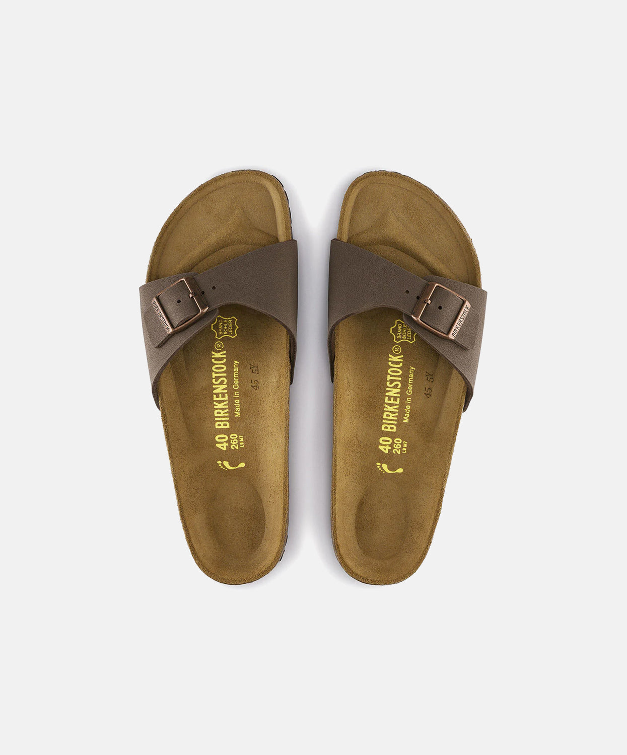 Birkenstock Madrid BirkiBuc Mocca Sandals