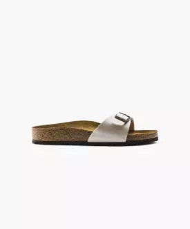 Birkenstock Madrid Birko-Flor Graceful Pearl White Sandals