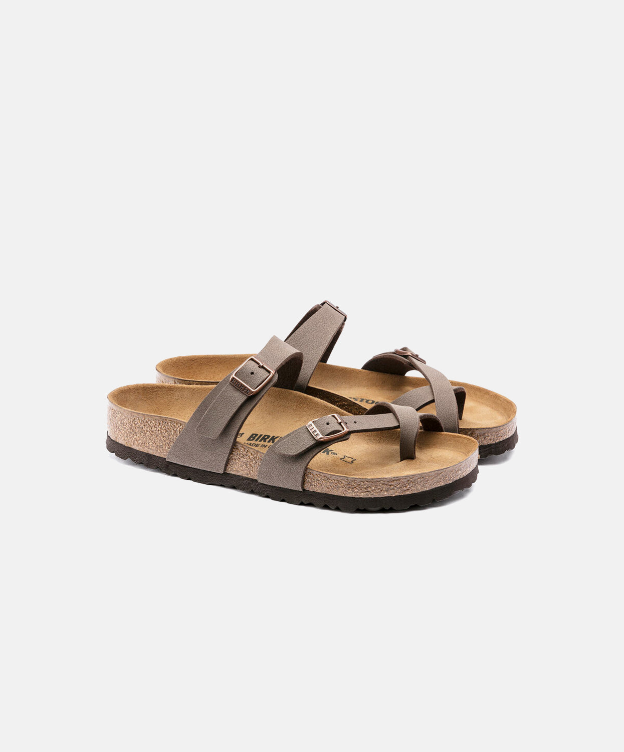 Birkenstock Mayari BirkiBuc Mocca Sandals