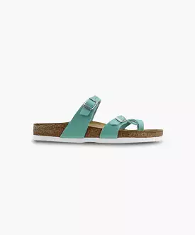 Birkenstock Mayari Birko-Flor Icy Metallic Emerald Sandals