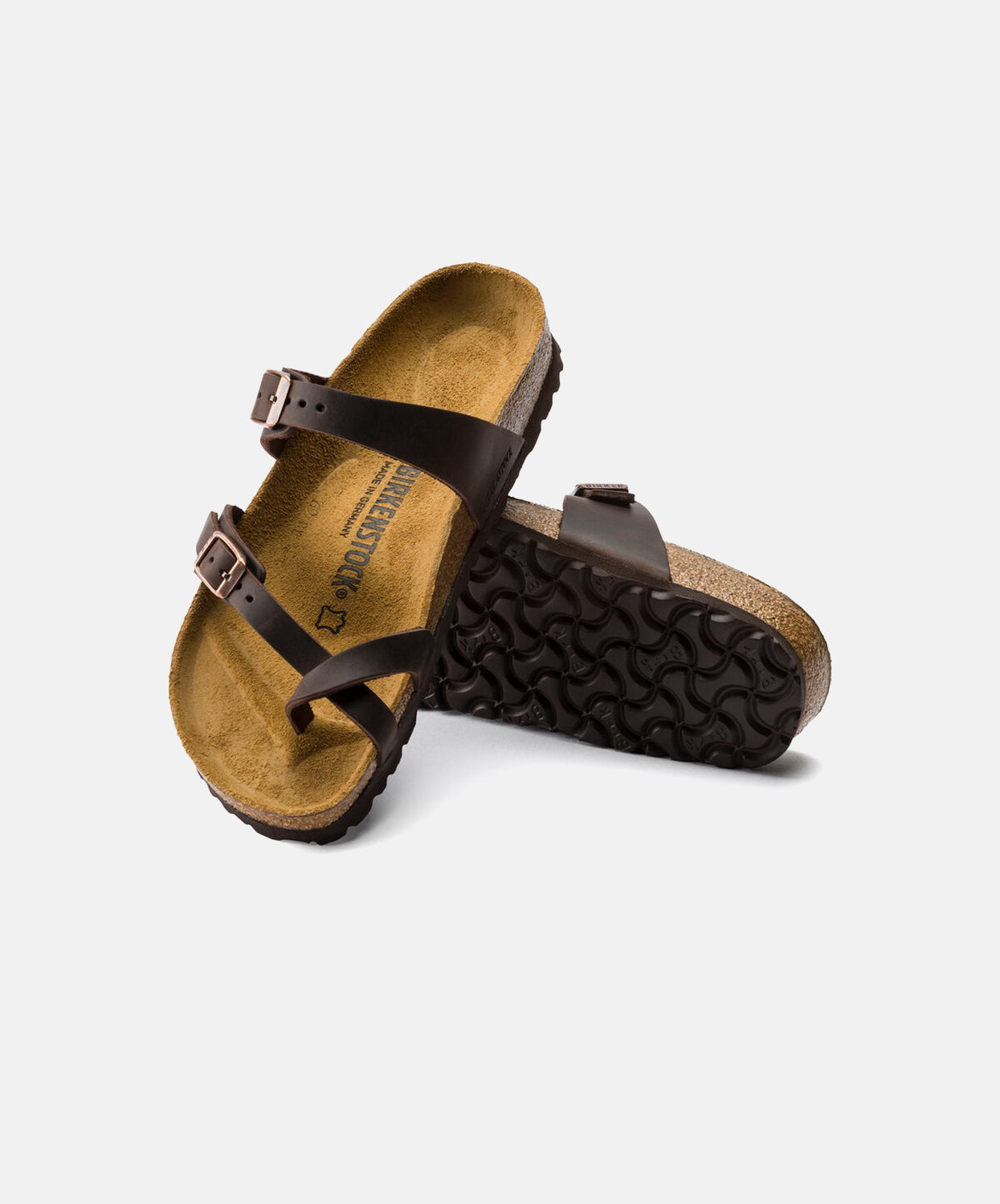 Birkenstock Mayari Oiled Leather Habana Sandals