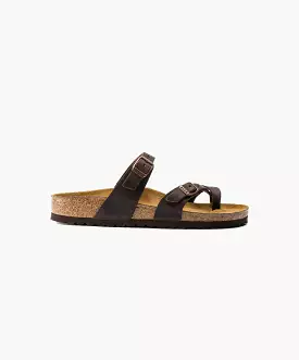 Birkenstock Mayari Oiled Leather Habana Sandals