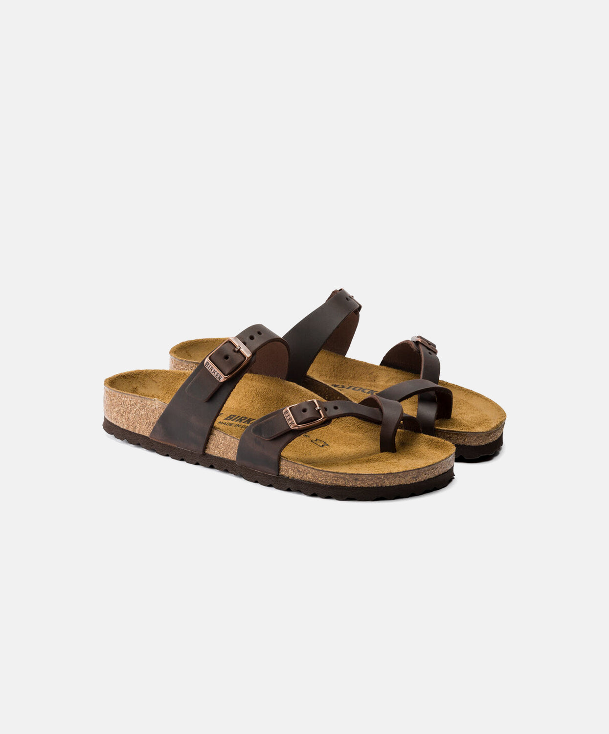 Birkenstock Mayari Oiled Leather Habana Sandals