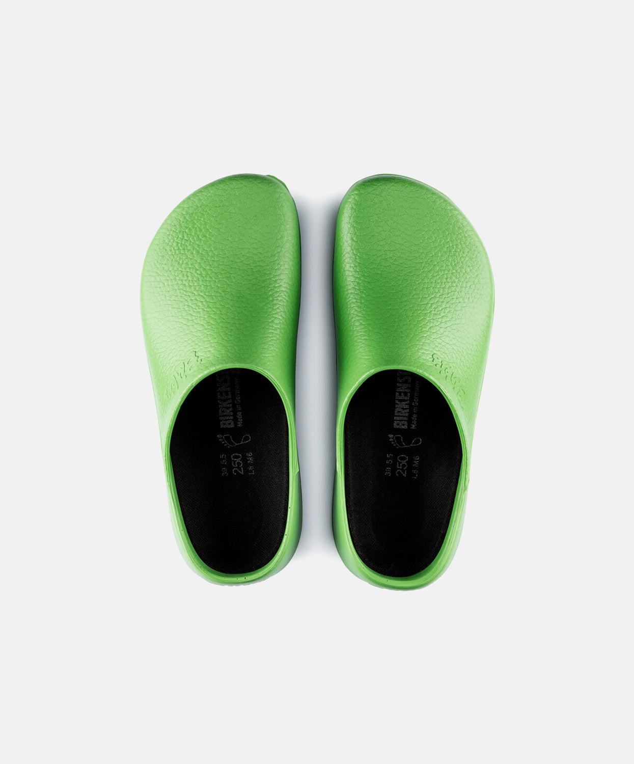 Birkenstock Super Birki PU Apple Green Clogs