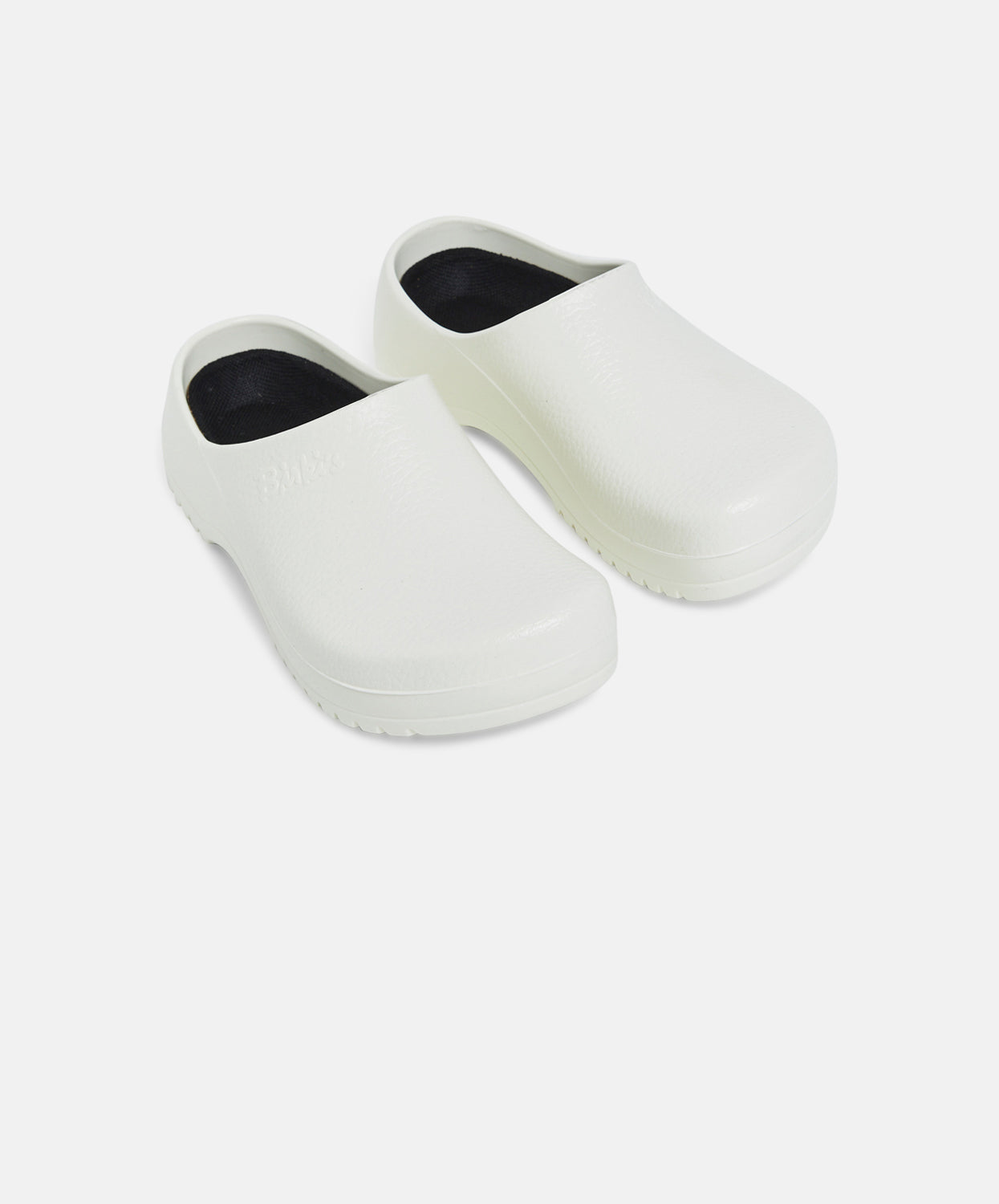 Birkenstock Super Birki PU White Clogs