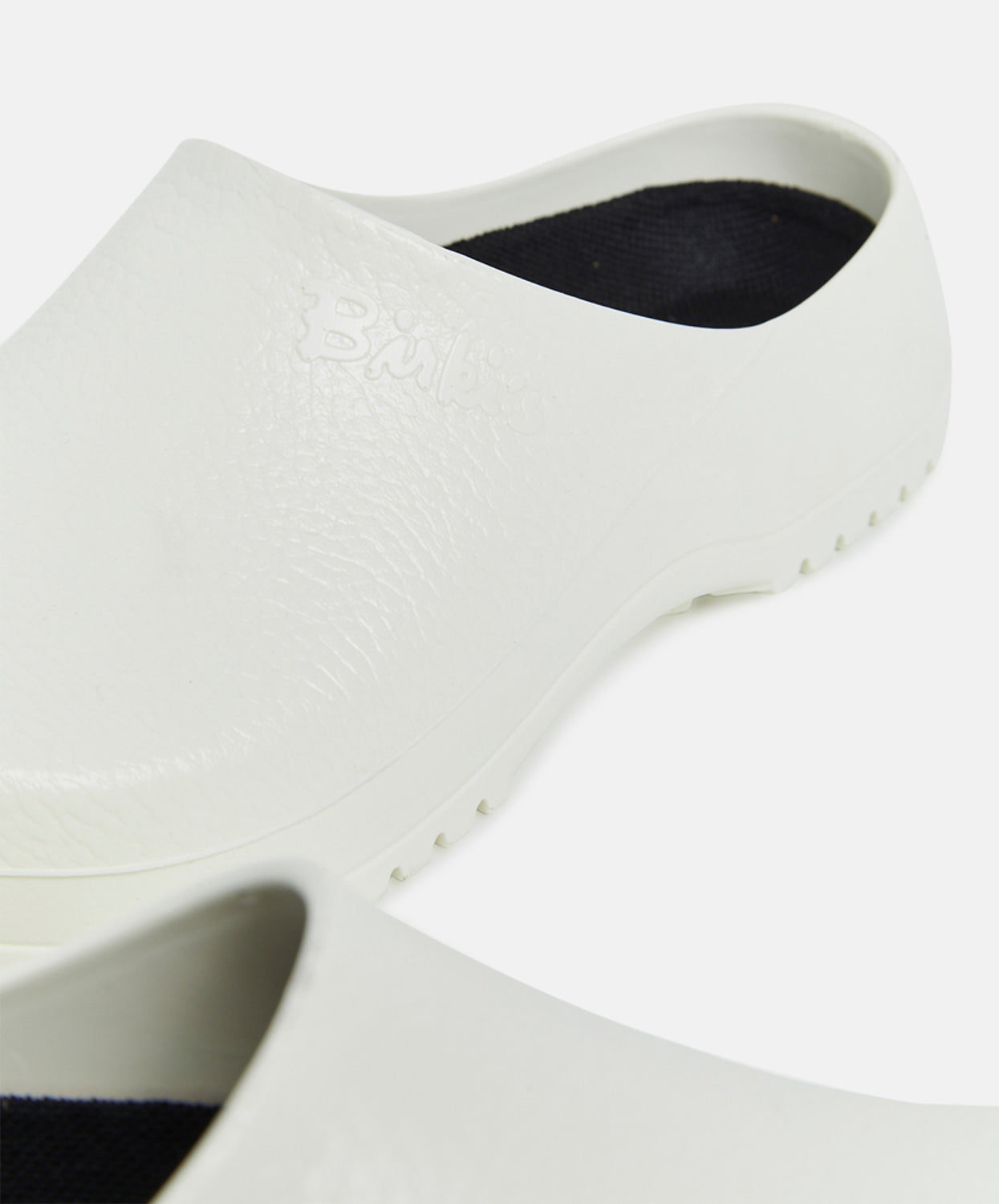 Birkenstock Super Birki PU White Clogs