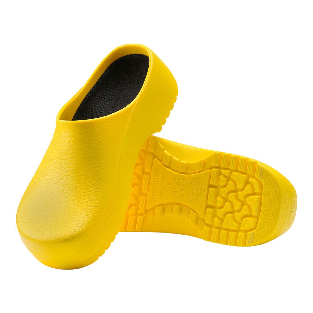 Birkenstock Super Birki Yellow Chef Clog