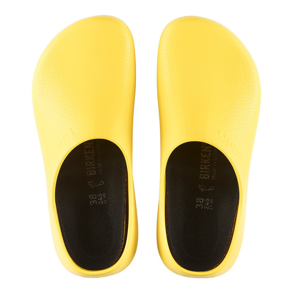 Birkenstock Super Birki Yellow Chef Clog