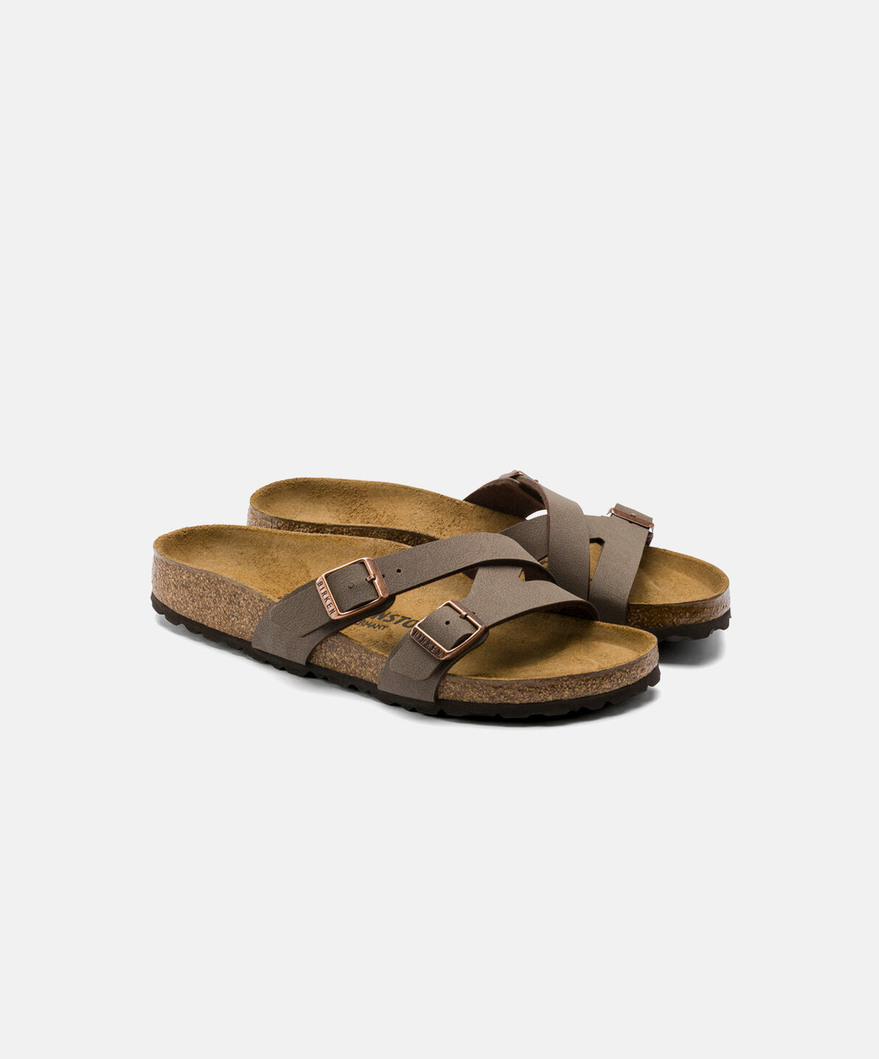 Birkenstock Yao BirkiBuc Mocca Sandals