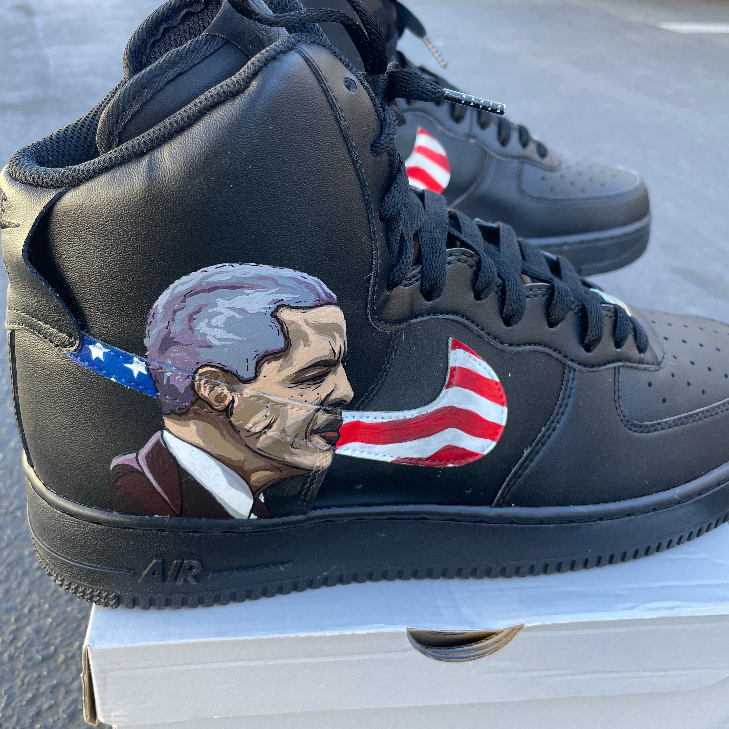 Black Nike AF1 High - Mens 12 - Custom Order - Invoice 2 of 2