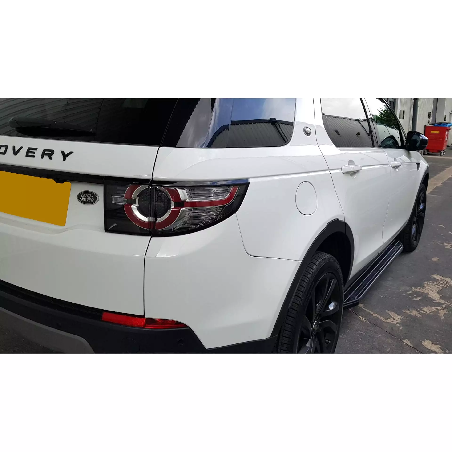 Black Raptor Side Steps Running Boards for Land Rover Discovery Sport 2014-2019