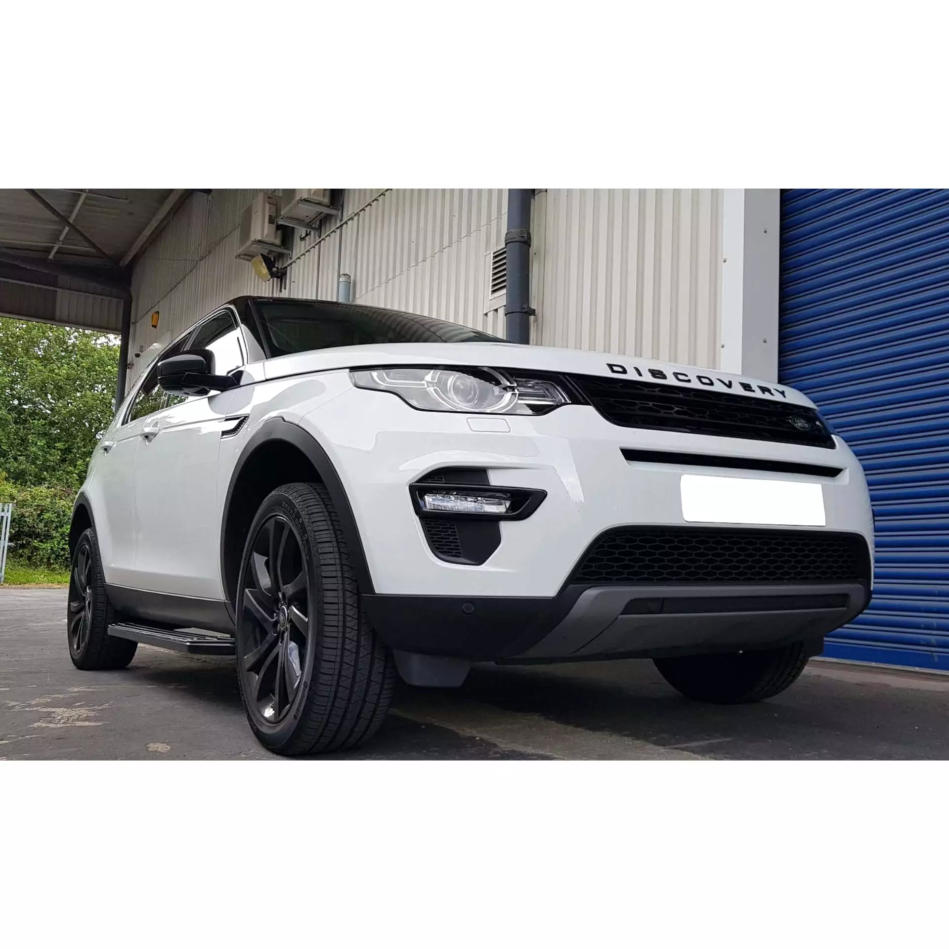 Black Raptor Side Steps Running Boards for Land Rover Discovery Sport 2014-2019