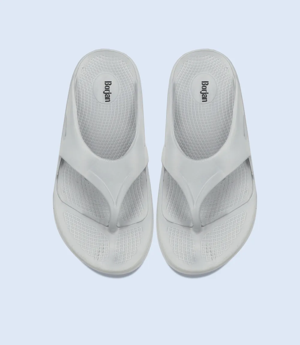 BM5296-GREY-Men Flip flop