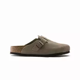 BOSTON SOFT FOOTBED SUEDE LEATHER 'GRAY/TAUPE'