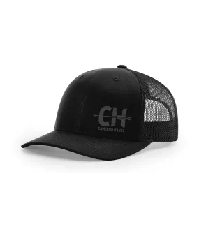 Cam Hanes Logo Black Collection Hat