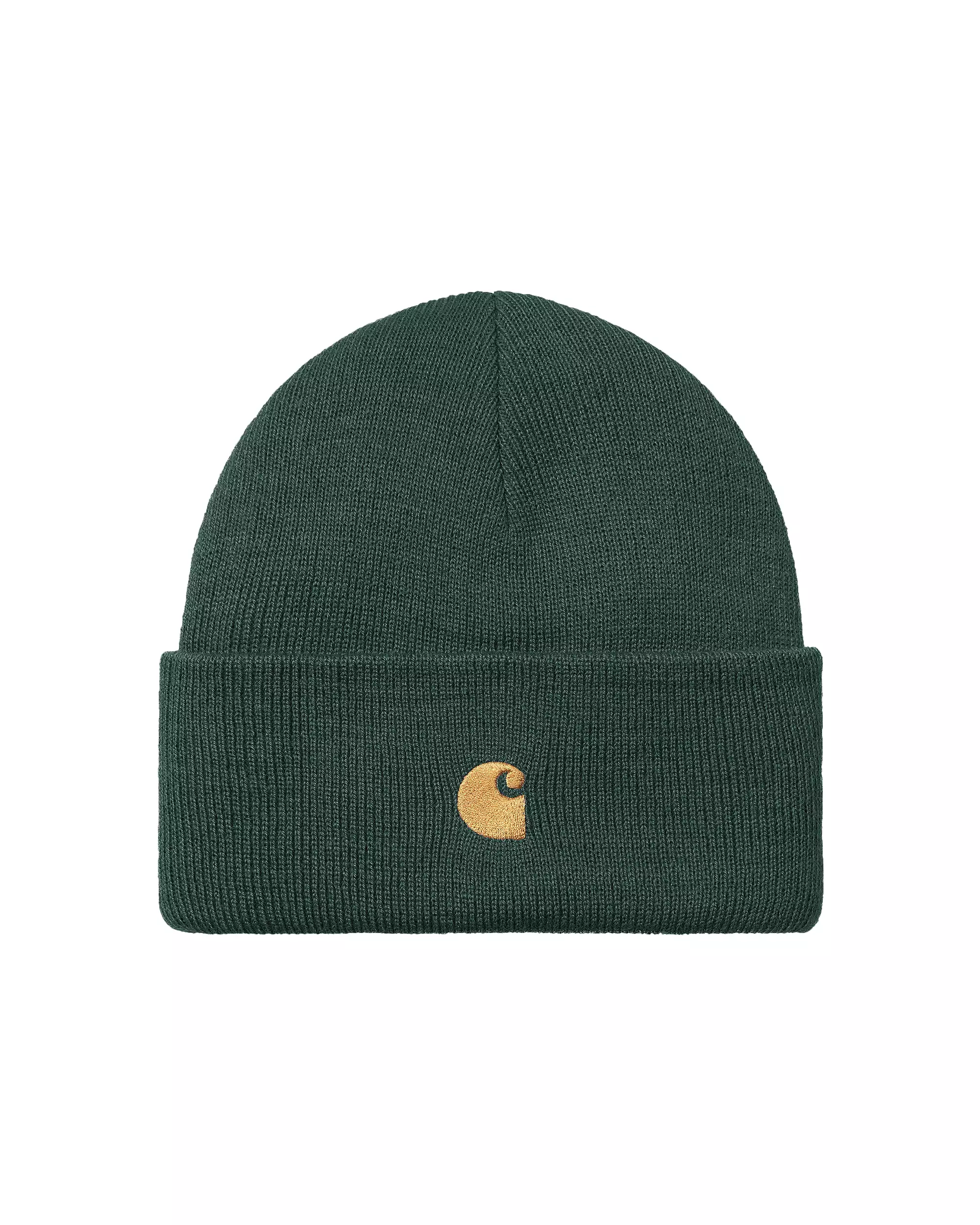 Carhartt Wip Chase Beanie Discovery Green Gold