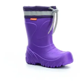 Demar Mammut purple wellies with wool lining