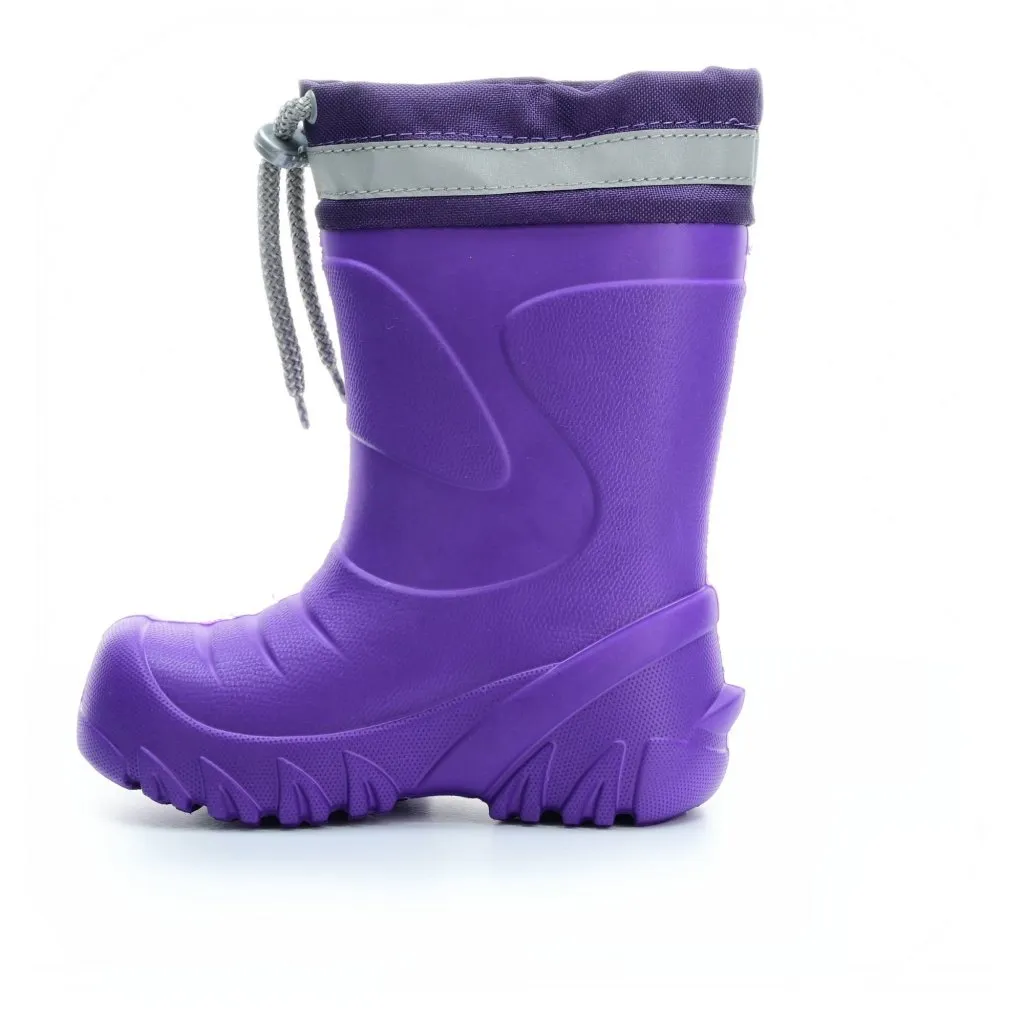 Demar Mammut purple wellies with wool lining