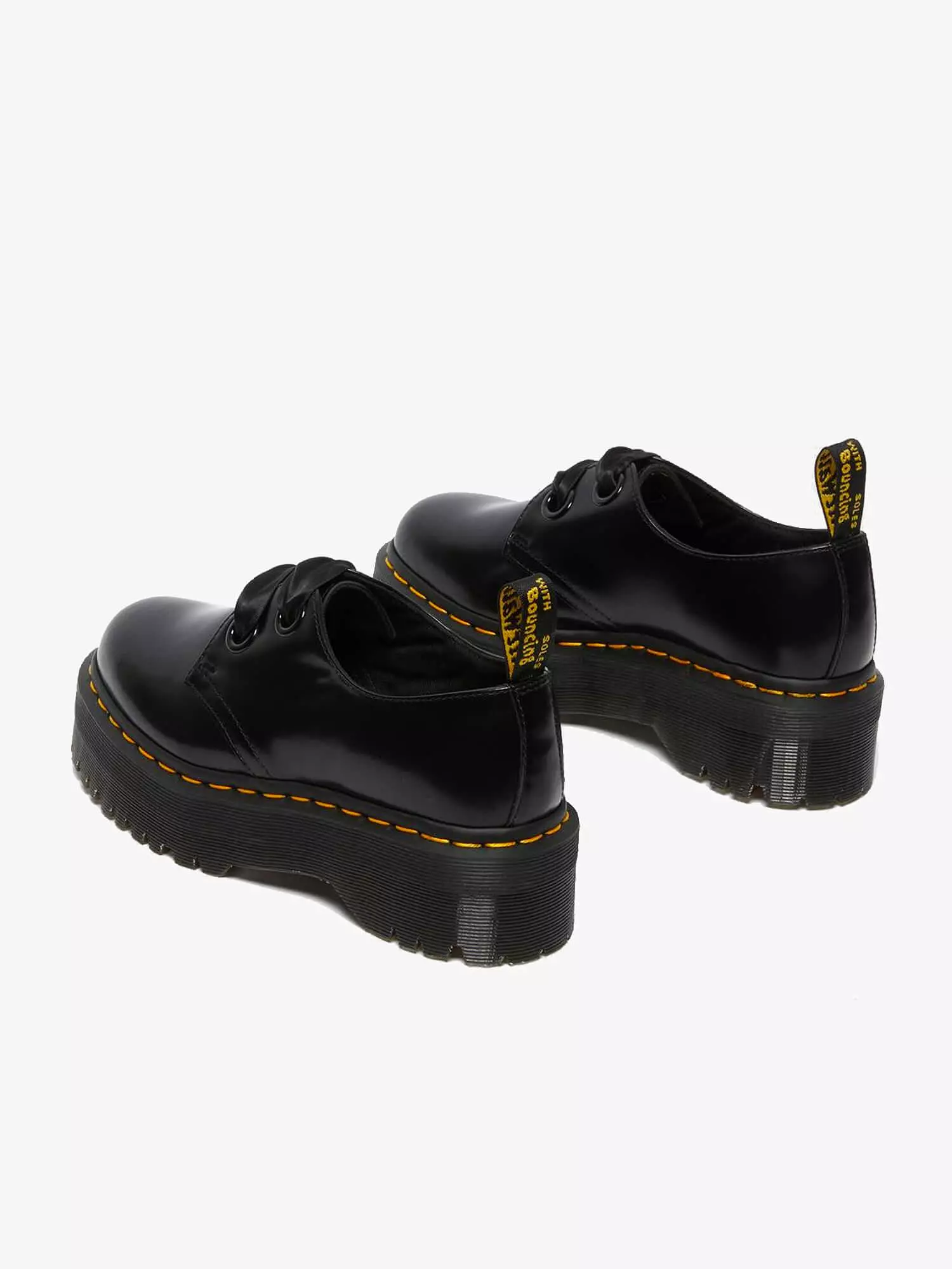 Dr Martens Holly 2 Eye Platfrom - Black Buttero