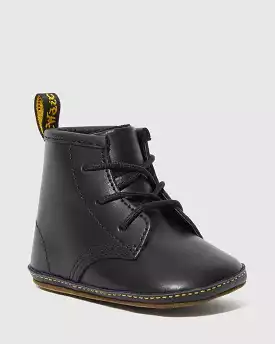 Dr Martens - Newborn 1460 Auburn Leather Booties Black