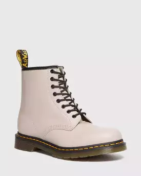 Dr Martens UNISEX 1460 SMOOTH LEATHER LACE UP BOOTS (VINTAGE TAUPE SMOOTH)