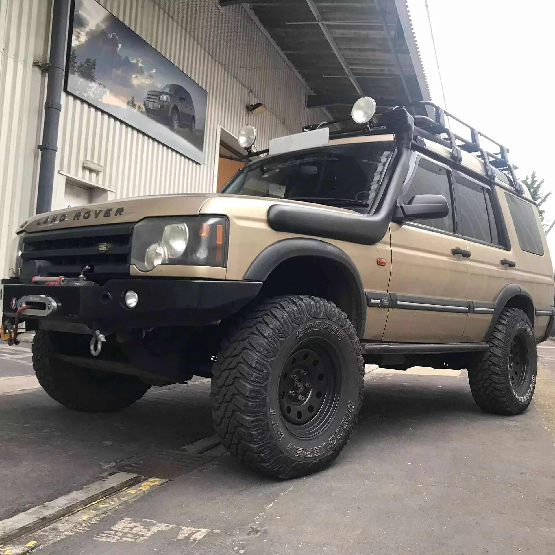 Expedition Steel Full Basket Roof Rack for Land Rover Discovery 1 and 2