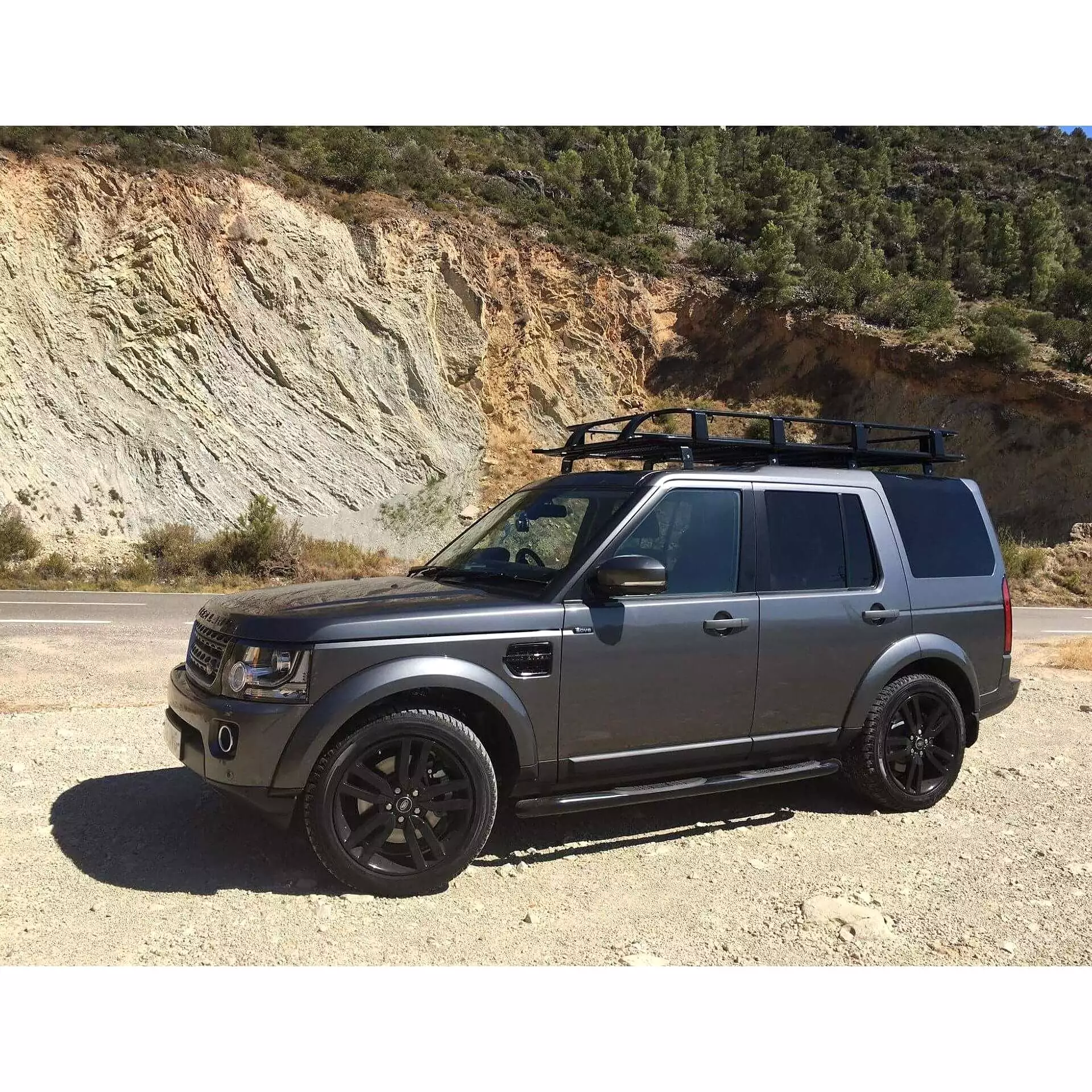 Expedition Steel Full Basket Roof Rack for Land Rover Discovery 3 and 4