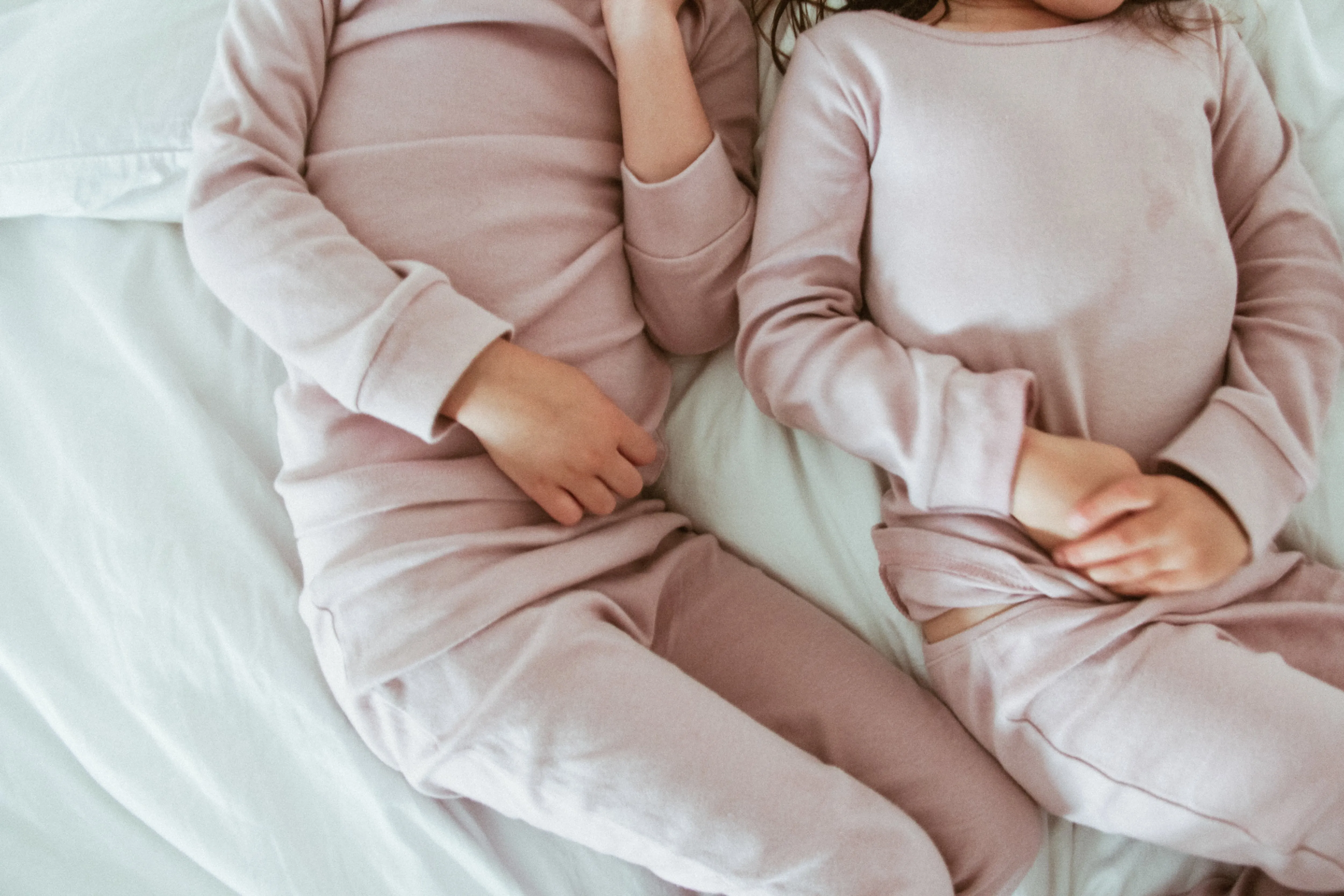 FINAL SALE - Organic Pajama Set -  MAUVE