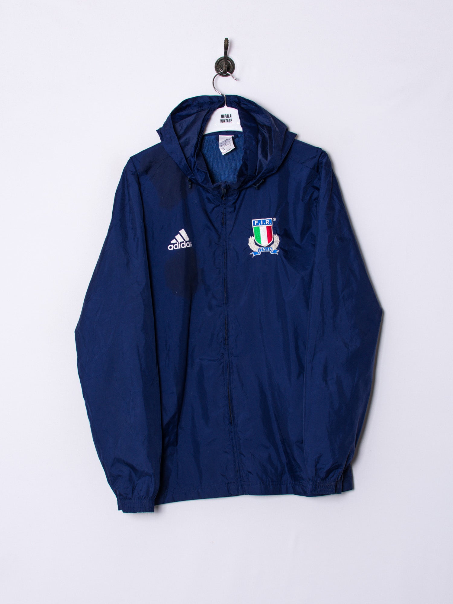 FIR Italy Adidas Official Rugby Light Jacket