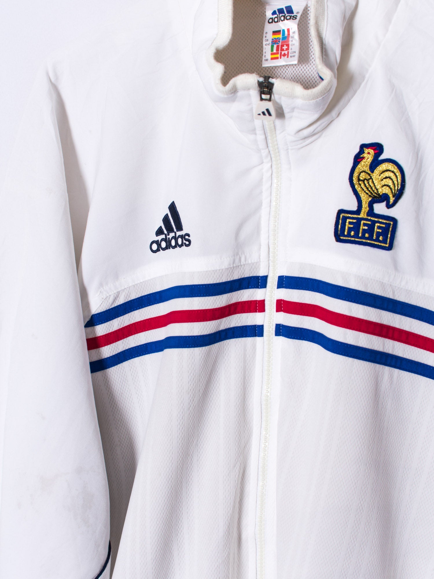 France National Team Adidas Official Football Track Jacket