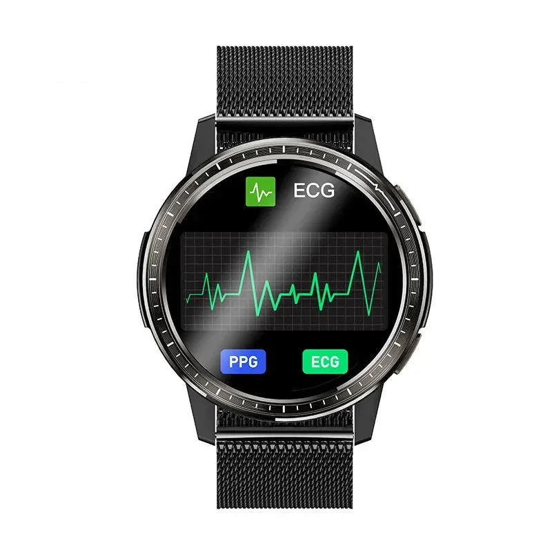 Heart Rate Blood Pressure Monitoring Waterproof Sports Smartwatch for Men