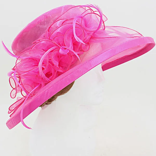 iLLASPARKZ Meshed Bow Polyester Dressy Hat