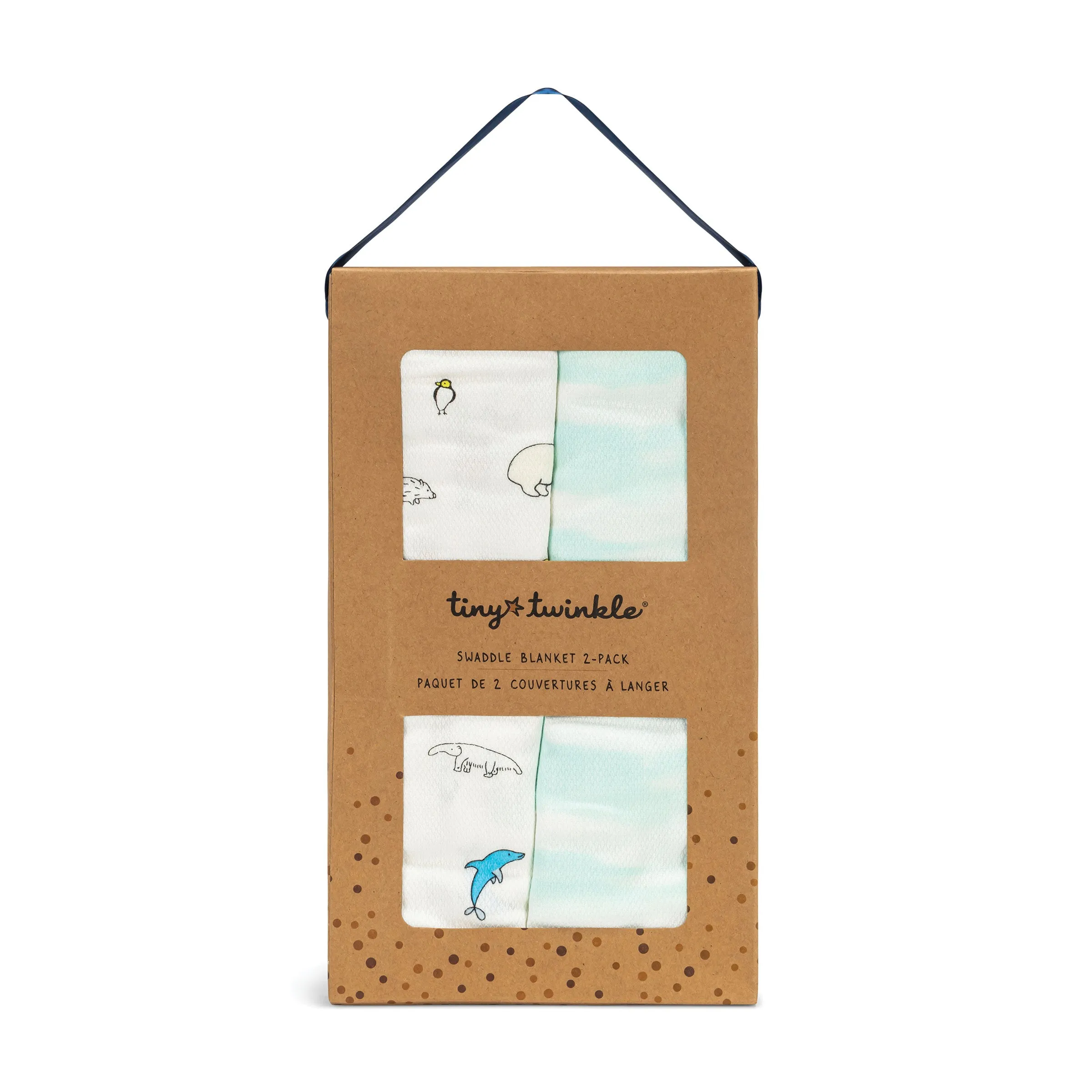 Kaffle Swaddle Blankets - Recycled Packaging