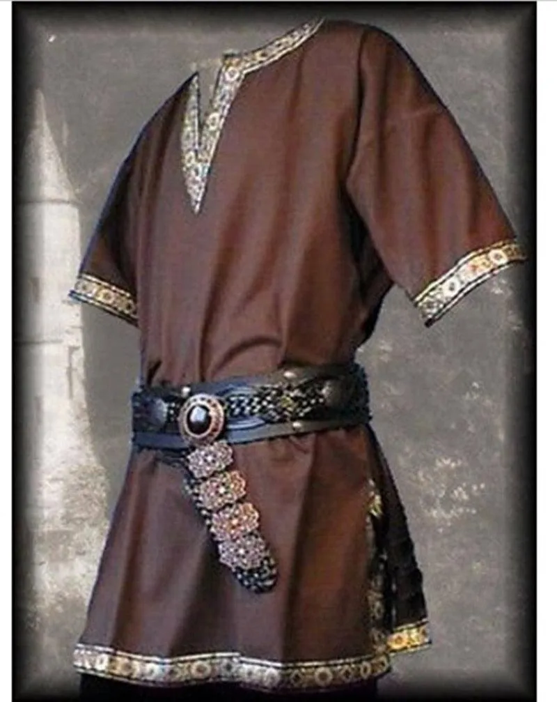 Medieval Renaissance Costumes Nobleman Tunic Viking