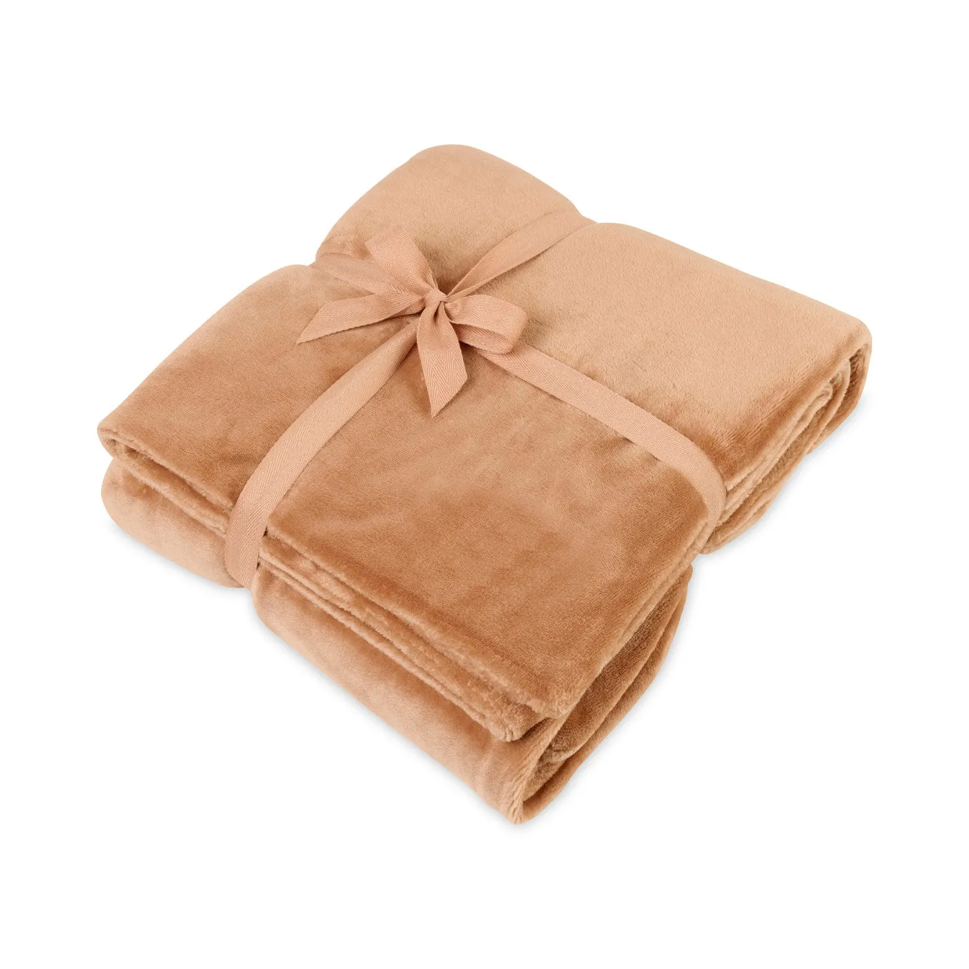 Mink Ever Soft Throw Custom Blankets, Canyon Clay