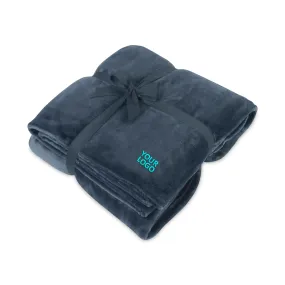 Mink Ever Soft Throw Custom Blankets, Vintage Indigo