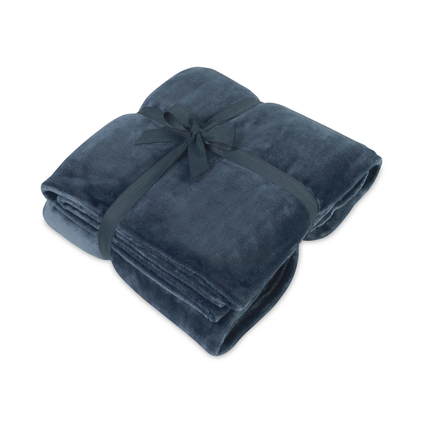 Mink Ever Soft Throw Custom Blankets, Vintage Indigo