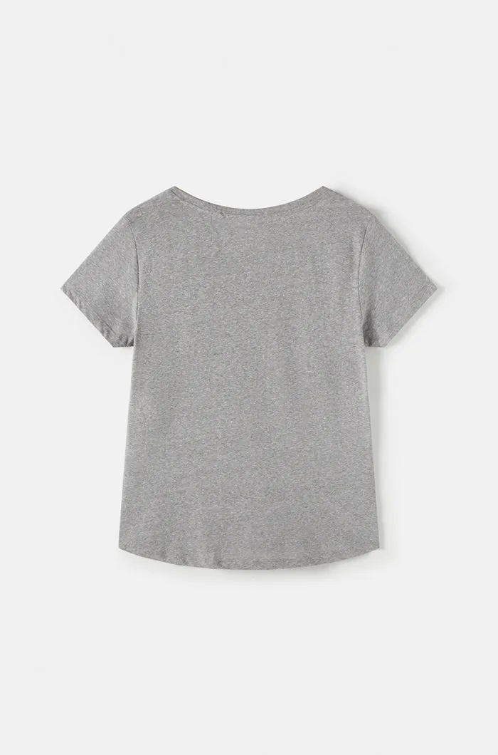 “Més que un club” shirt - Mottled grey