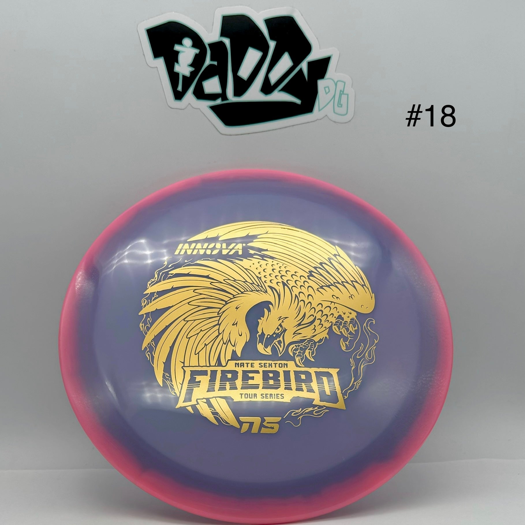 ***NEW Innova Glow Halo Champion  Firebird with Nate Sexton 2023 Tour Series Stamp