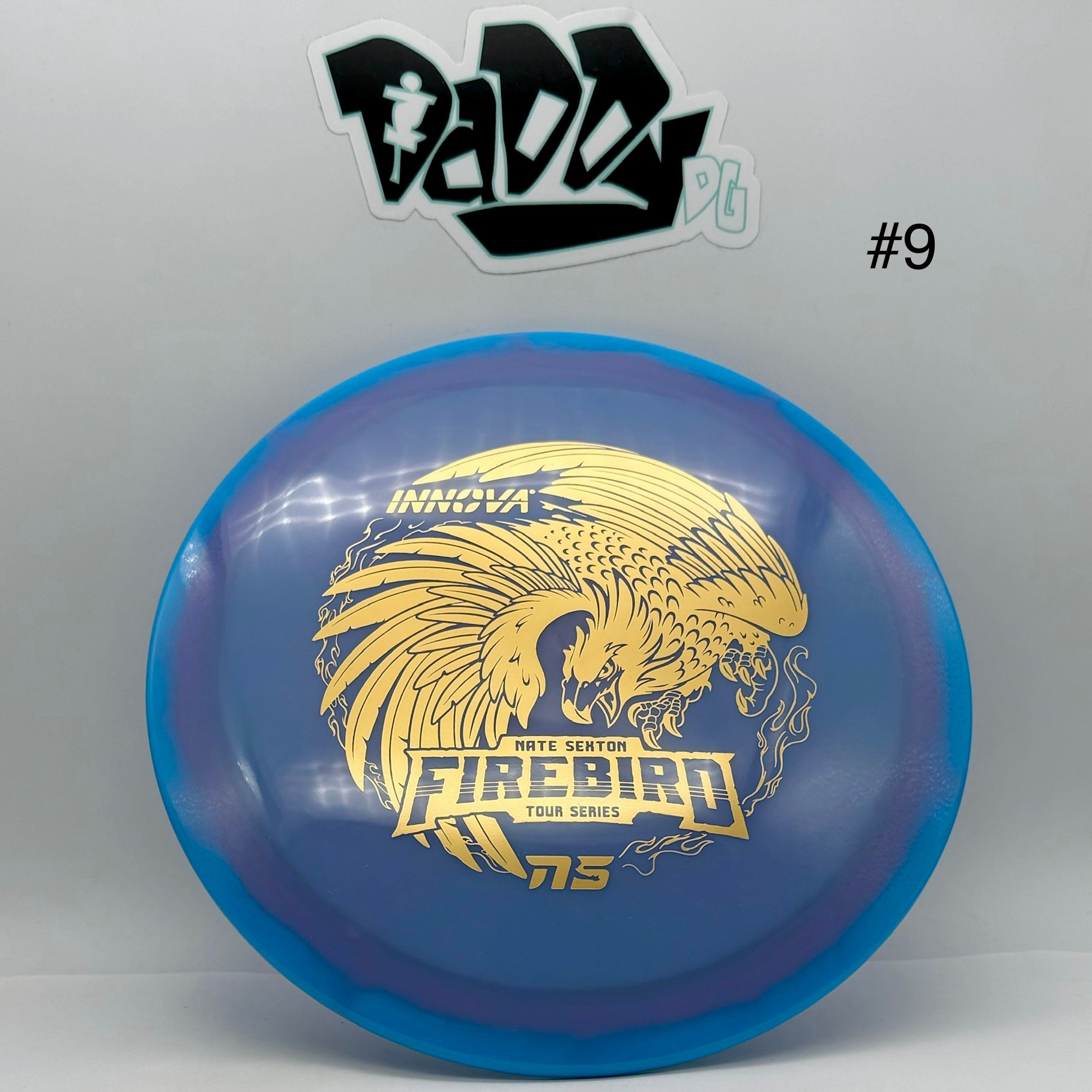 ***NEW Innova Glow Halo Champion  Firebird with Nate Sexton 2023 Tour Series Stamp