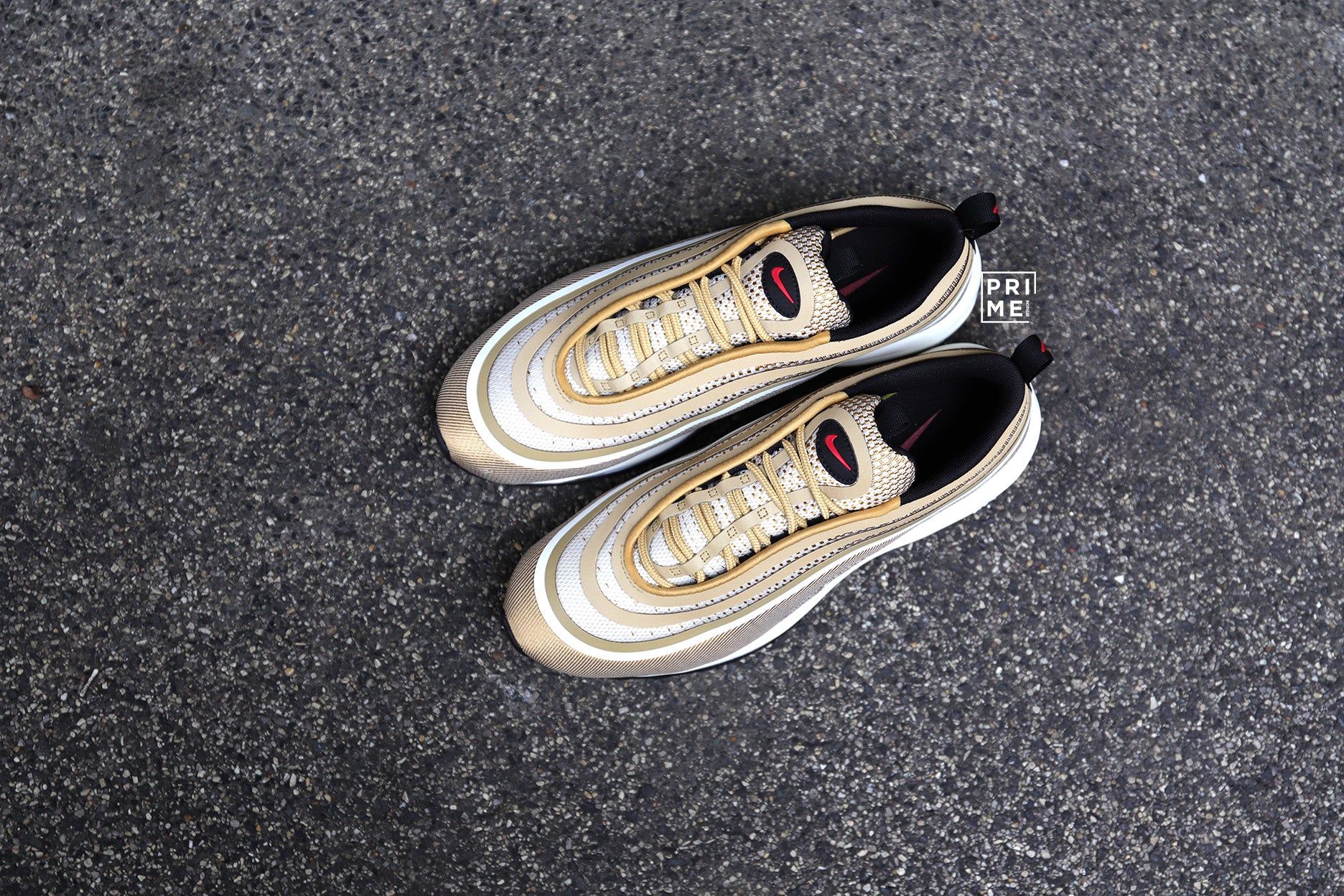 Nike Air MAX97 Ultra Metalic Gold(918356-700)