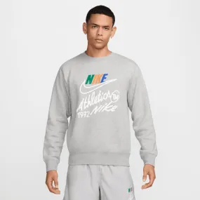 Nike Grey Club Fleece Sweatshirt