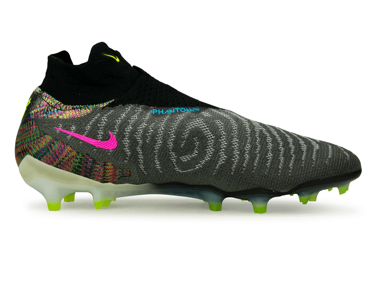 Nike Men's Phantom GX Elite DF Fusion FG Black/Volt/Silver