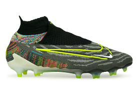 Nike Men's Phantom GX Elite DF Fusion FG Black/Volt/Silver